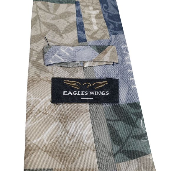 Eagles Wings Mens Necktie Tie Work Dad Gift Religion Church Worship Pastor - Picture 4 of 5
